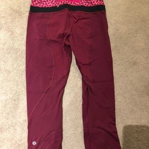 LULULEMON run inspire crop size 4